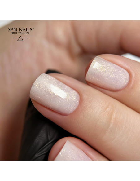 SPN Nails - Żel w butelce Builder Bottle Cream - Sparkling Sand 10ml
