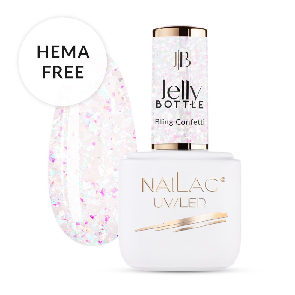 Jelly Bottle Bling Confetti NaiLac 7ml