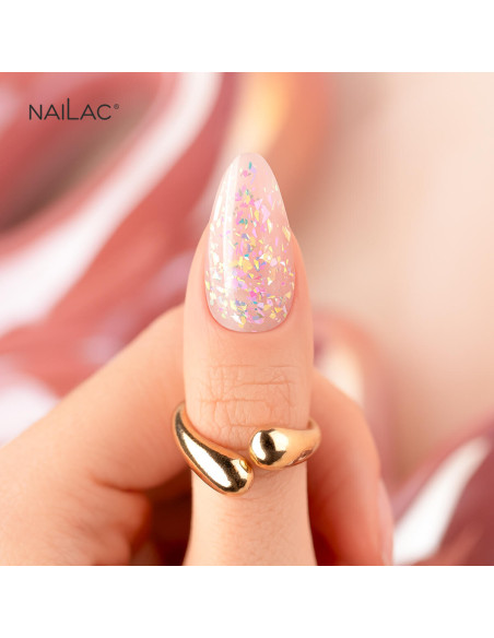 Żel w butelce Jelly Bottle Bling Confetti NaiLac 7ml