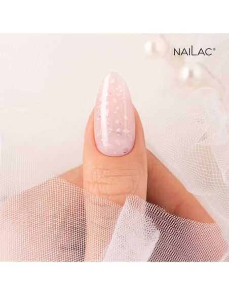 Żel w butelce Jelly Bottle Bling Milky Way NaiLac 7ml