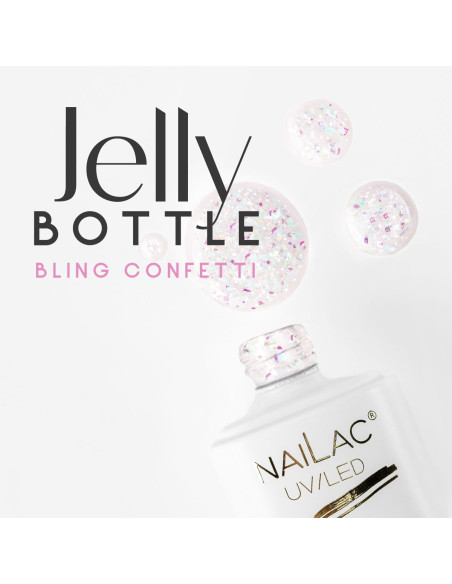 Jelly Bottle Bling Confetti NaiLac 7ml