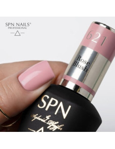 Butelka z lakierem hybrydowym i splashem w kolorze różanym Rose Blush 2