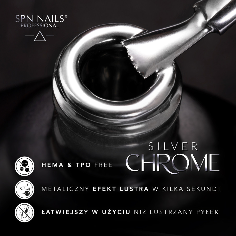 Silver Chrome UV LaQ 8ml Silver Chrome UV LaQ 8ml