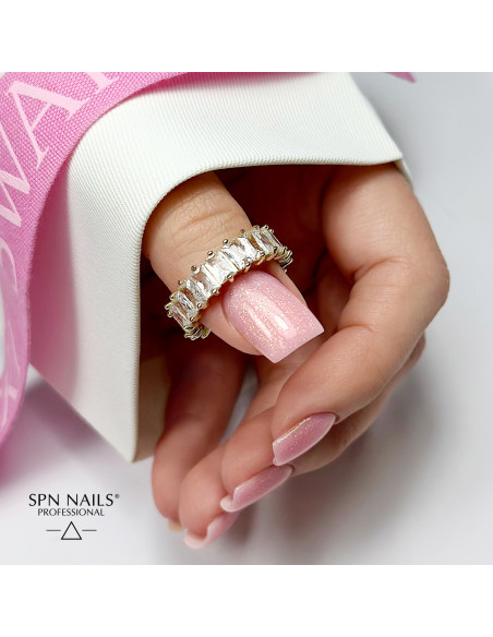 SPN Nails - Builder Bottle Cream - Pink 'n' Glow! 10ml