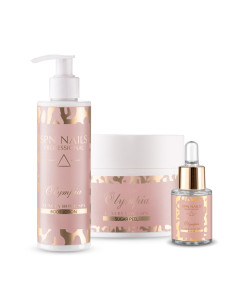 Zestaw Perfumowanych kosmetyków SPA Olympia: balsam do ciała, peeling, oliwka
