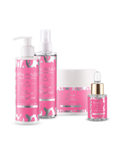Zestaw Perfumowanych kosmetyków SPA from Sylvia nr 2: balsam do ciała, mgiełką, peeling, oliwka