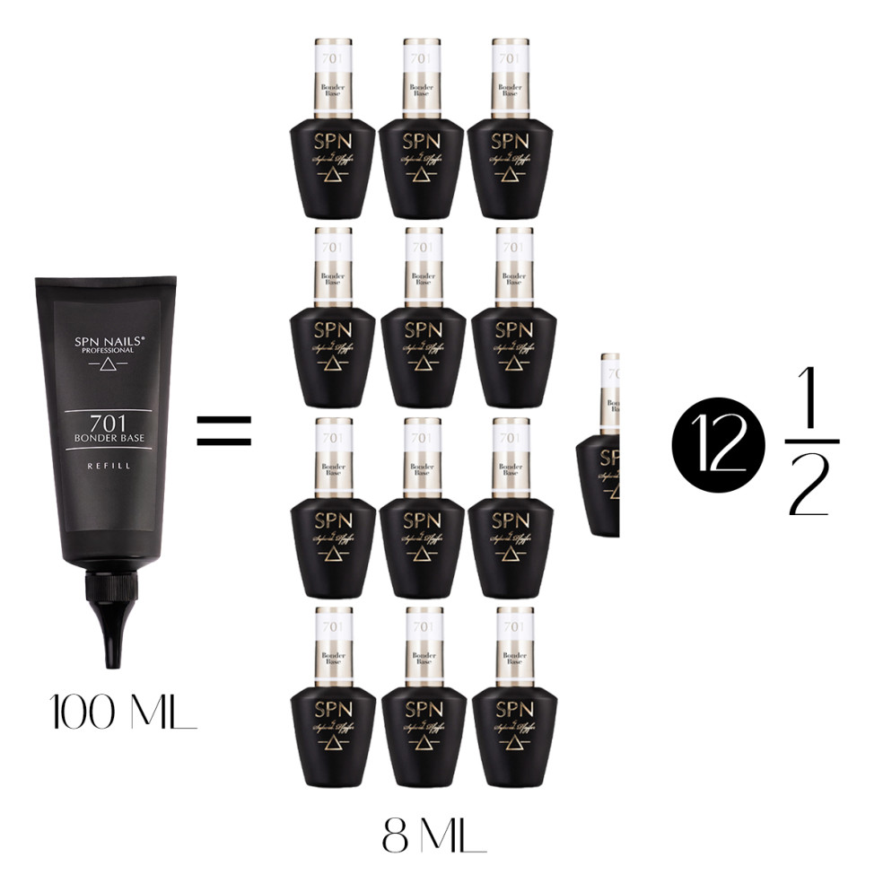 Baza hybrydowa 701 Bonder Base UV LaQ... Baza hybrydowa 701 Bonder Base UV LaQ...