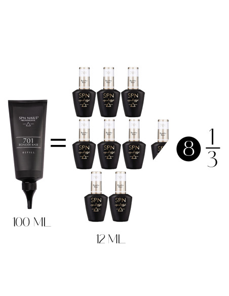 701 Bonder Base UV LaQ refill 100ml
