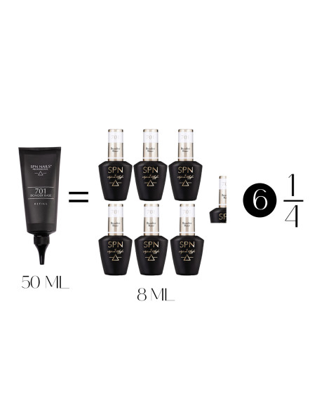 Baza hybrydowa 701 Bonder Base UV LaQ refill 50ml