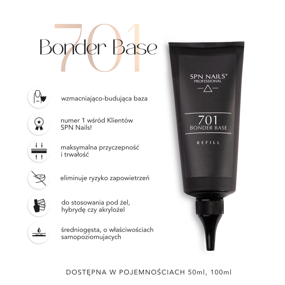 Baza hybrydowa 701 Bonder Base UV LaQ... Baza hybrydowa 701 Bonder Base UV LaQ...