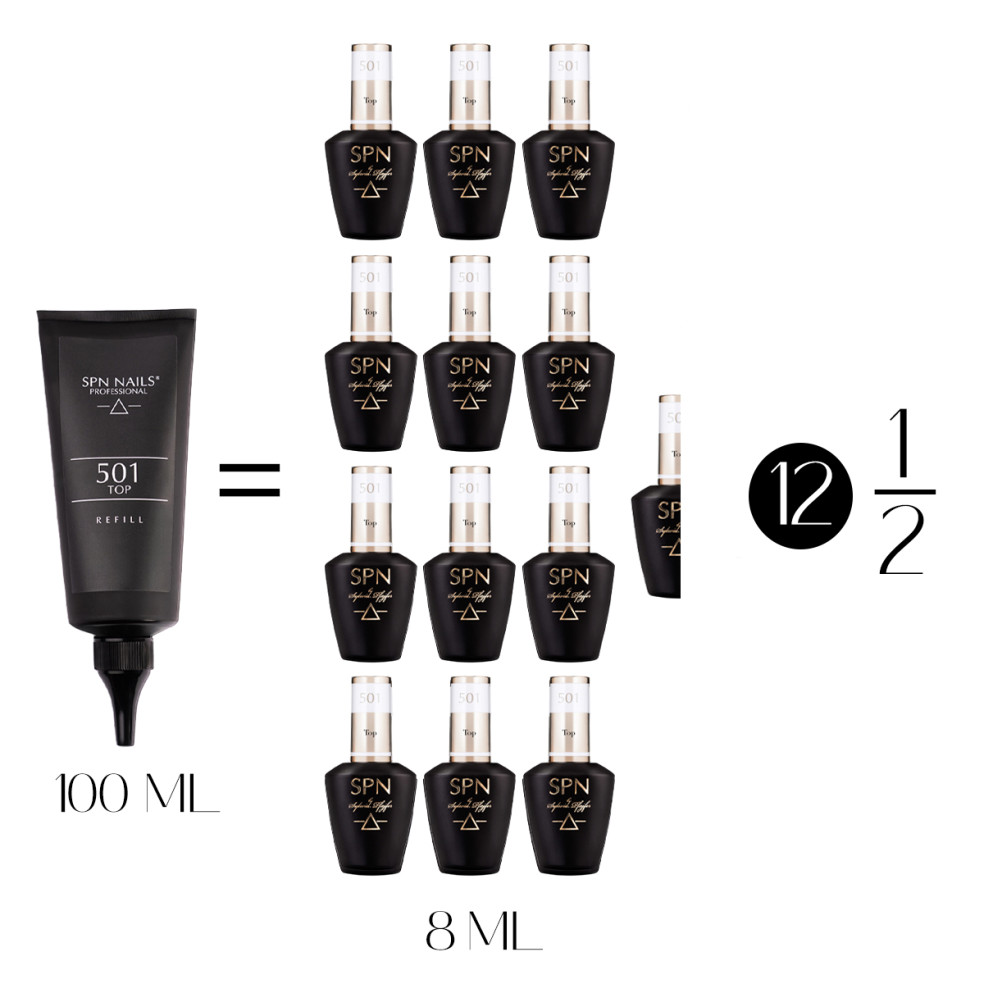 501 Top UV LaQ refill 100ml 501 Top UV LaQ refill 100ml