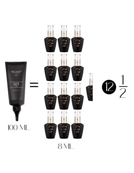 501 Top UV LaQ refill 100ml