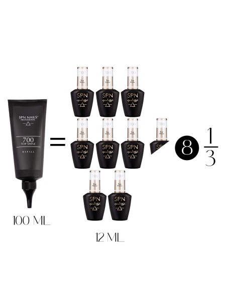 700 Top Shine UV LaQ refill 100ml