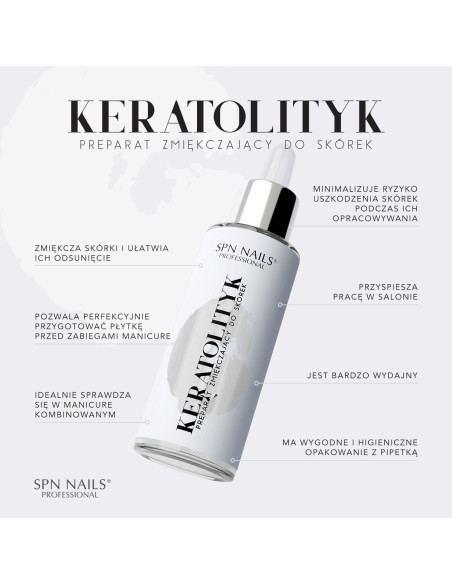 copy of SPN Nails Keratolytic - cuticle softener 30ml