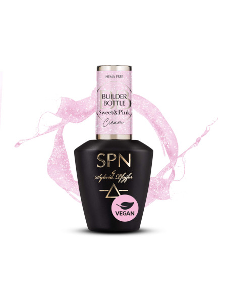 SPN Nails - Builder Bottle Cream - Sweet&Pink 10ml