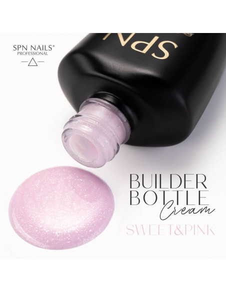 SPN Nails - Builder Bottle Cream - Sweet&Pink 10ml