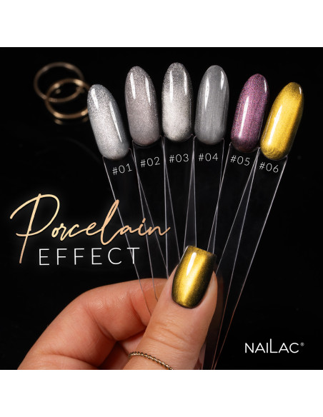 Lakier hybrydowy Porcelain Effect #02 NaiLac 7ml