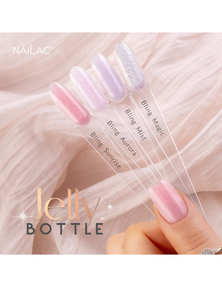Jelly Bottle Bling Aurora NaiLac 7ml