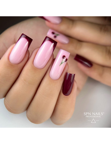 Lakier hybrydowy 590 Chocolate Cherries UV LaQ 8ml