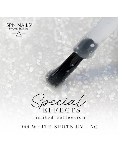 944 White Spots UV LaQ 8ml UV LaQ 8ml - Expiration date 11/2025