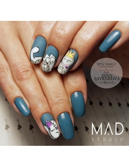 Lakier hybrydowy 632 Army UV LaQ 8ml - Termin ważności 12.2025