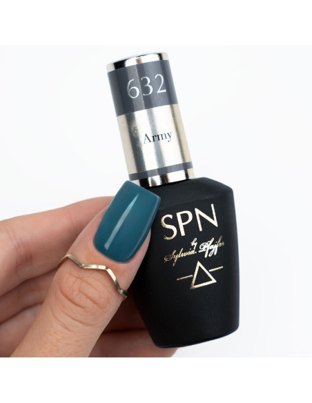 Lakier hybrydowy 632 Army UV LaQ 8ml - Termin ważności 12.2025