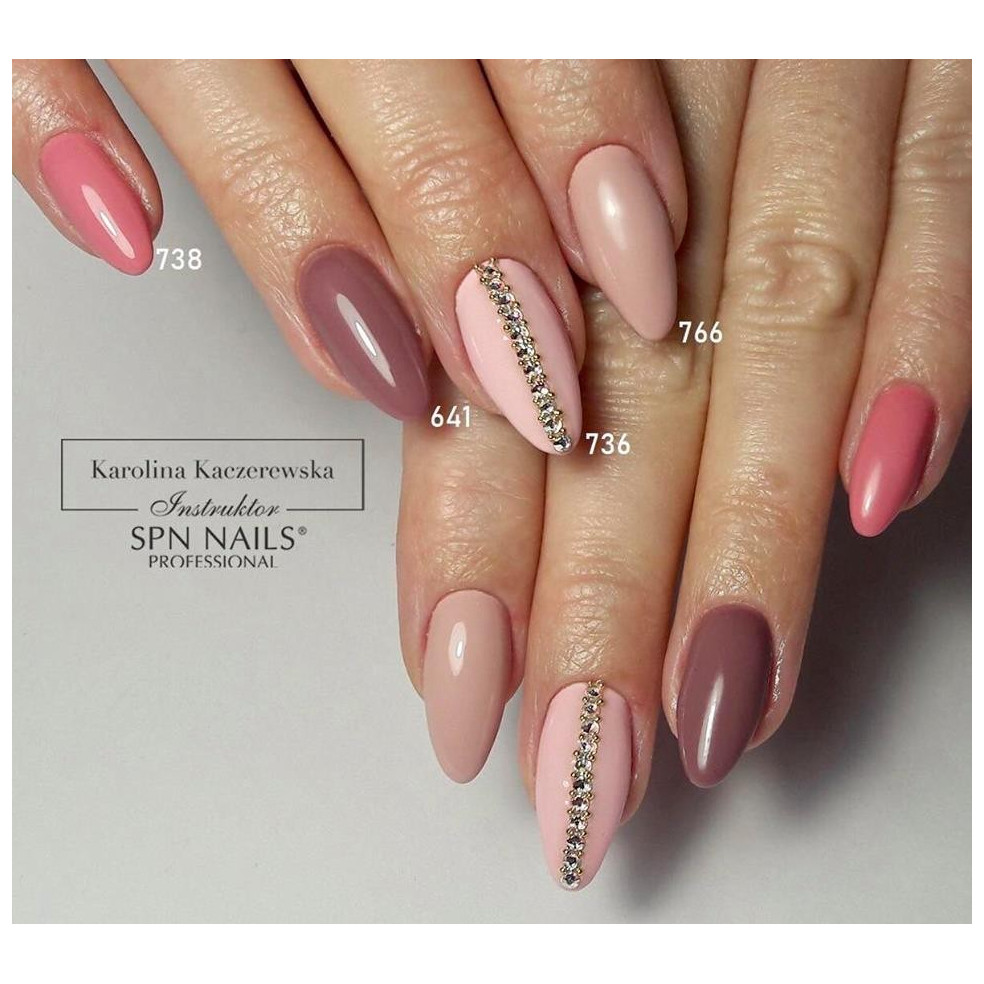 Lakier hybrydowy 738 Coralove UV LaQ...