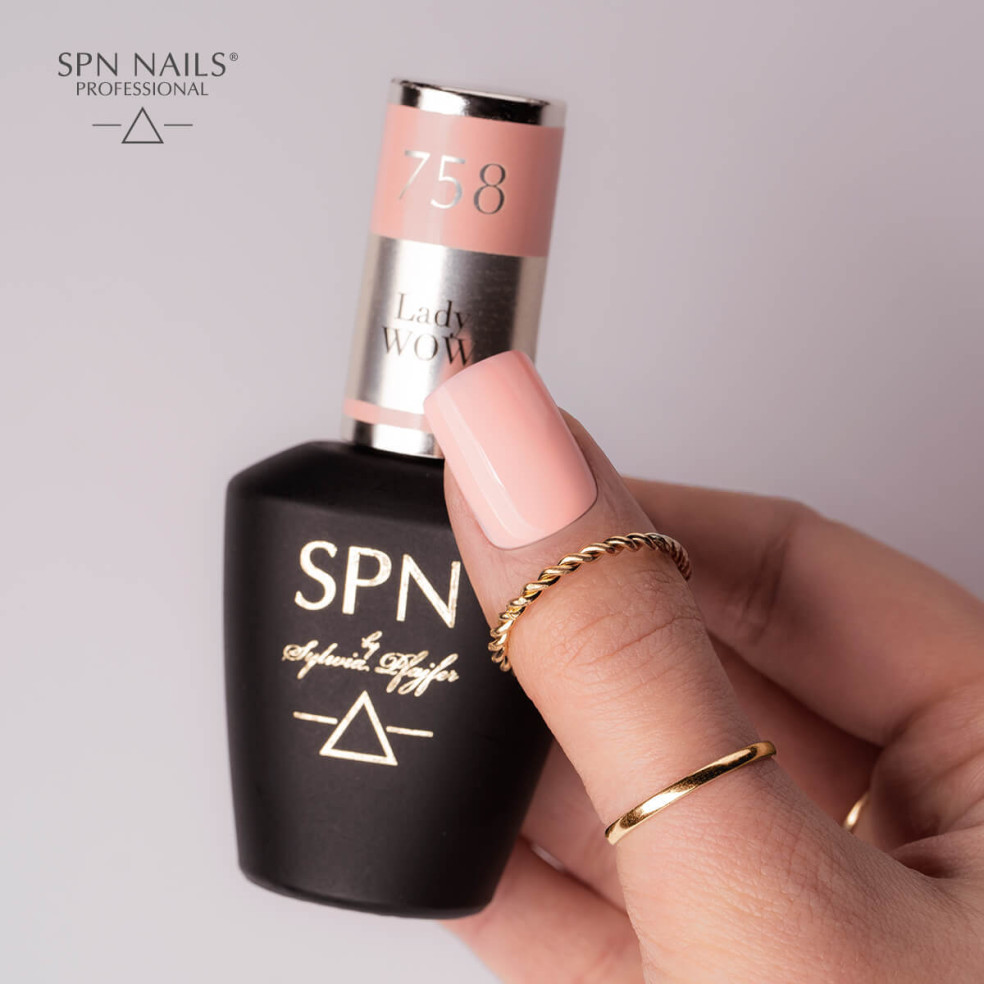 Lakier hybrydowy 758 Lady WOW UV LaQ...