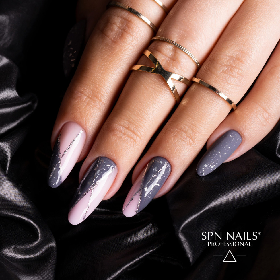 Lakier hybrydowy 943 Silver Drops UV...