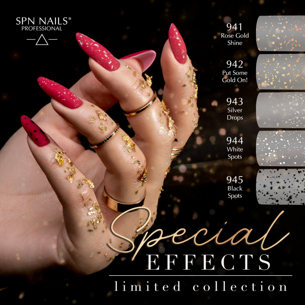 Lakier hybrydowy 943 Silver Drops UV...