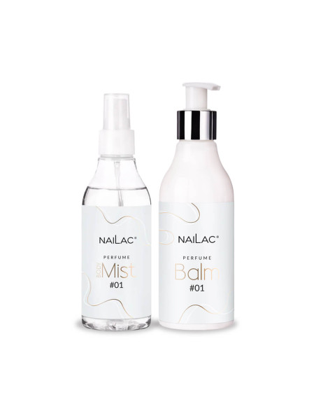 Zestaw perfumowanych kosmetyków Nailac balsam + mgiełka do ciała - zapach #01