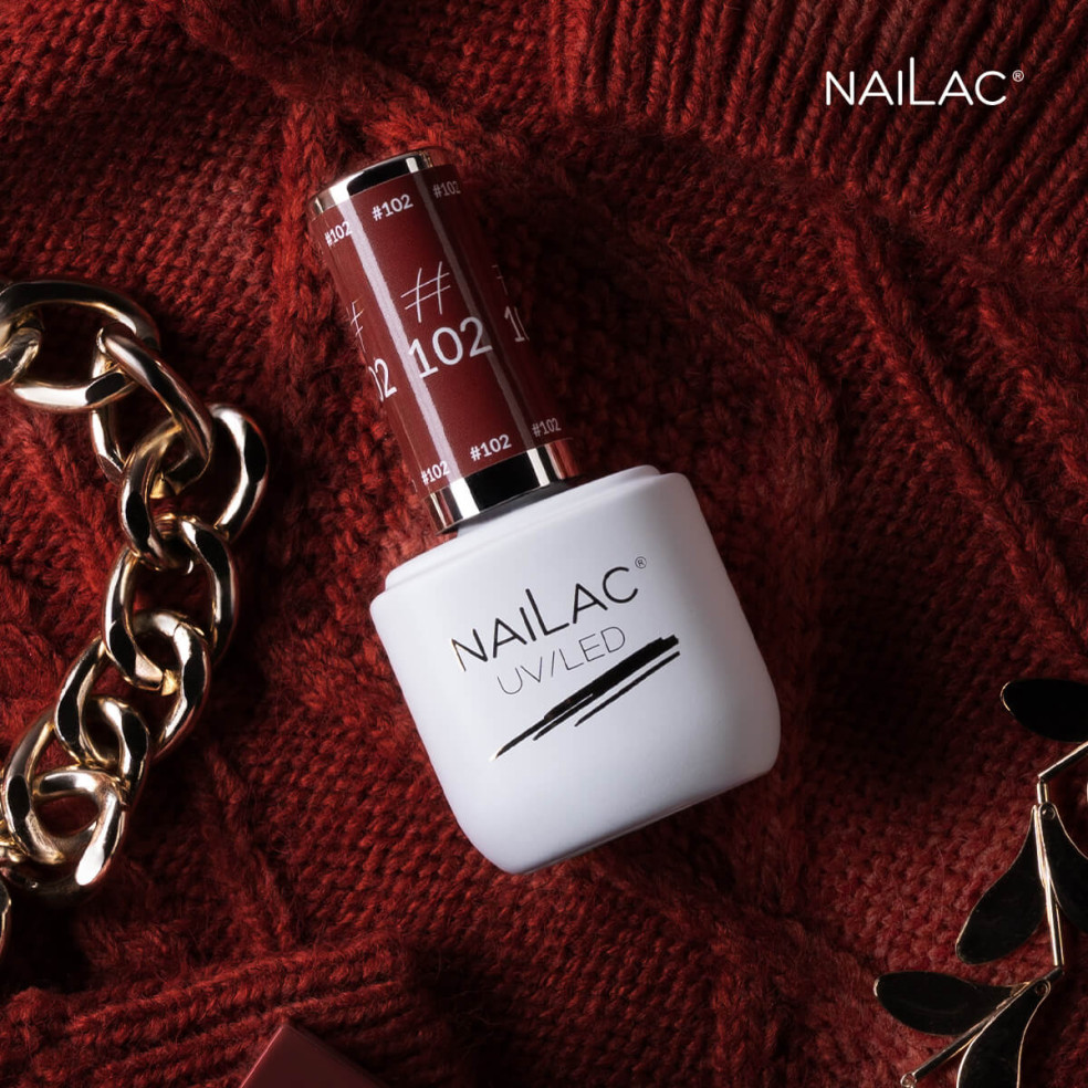 #102 Lakier hybrydowy NaiLac 7ml #102 Lakier hybrydowy NaiLac 7ml