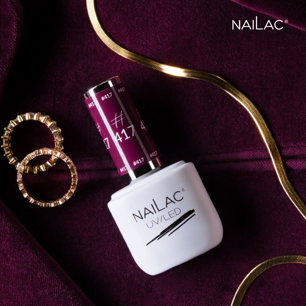 #417 Lakier hybrydowy NaiLac 7ml #417 Lakier hybrydowy NaiLac 7ml