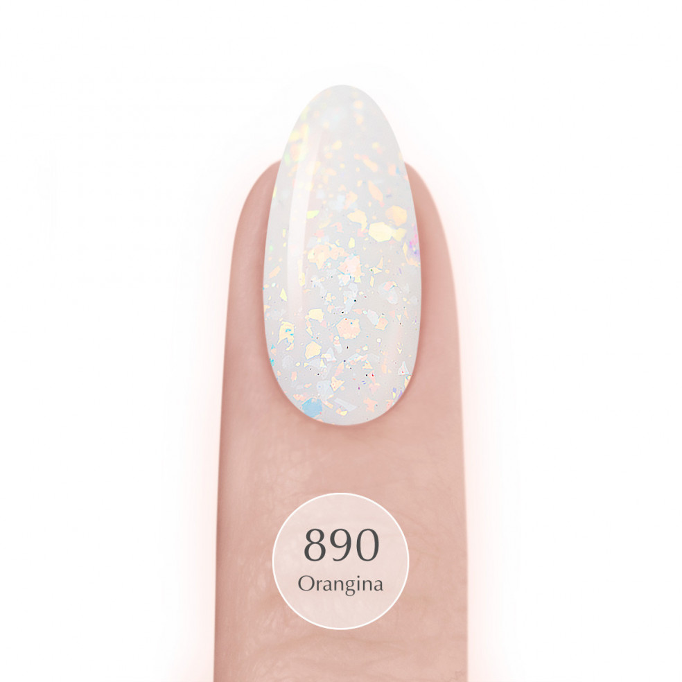 Lakier hybrydowy 890 Orangina UV LaQ...