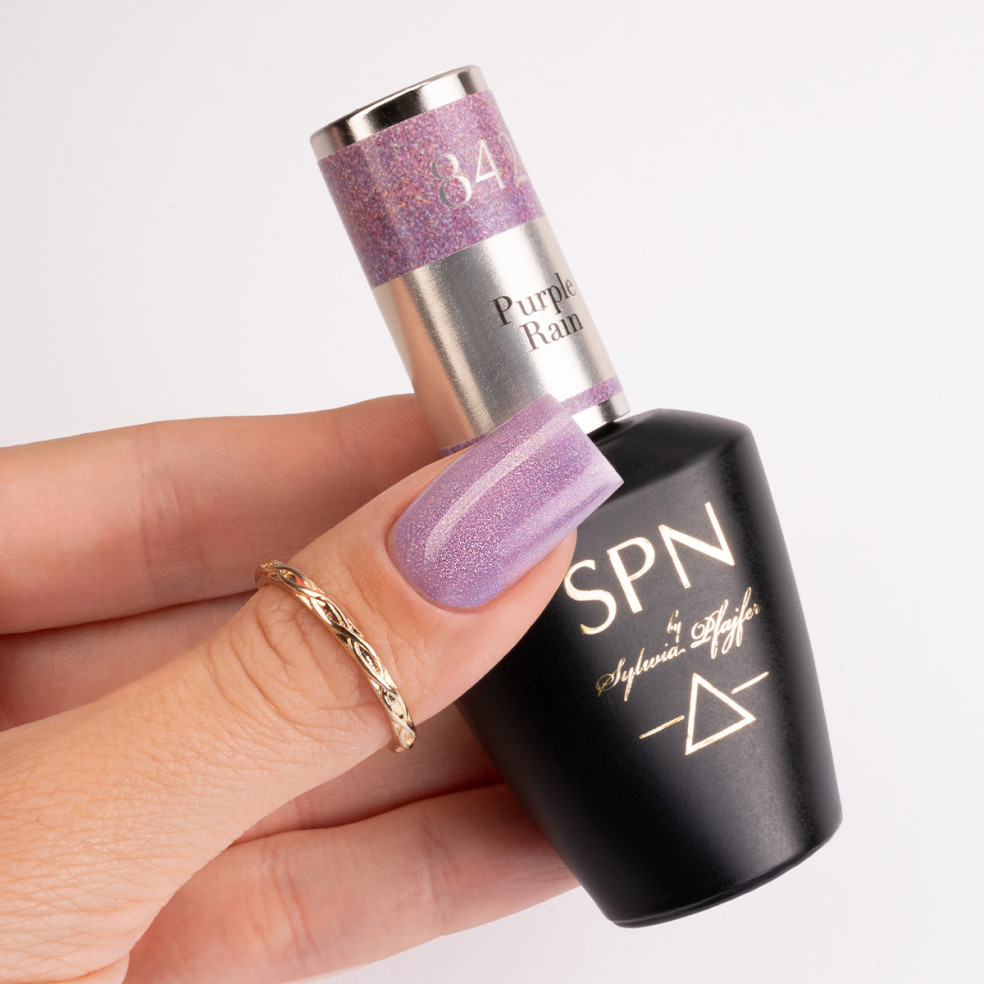 Lakier hybrydowy 842 Purple Rain UV...