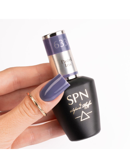 Lakier hybrydowy 633 Pastel Iris UV LaQ 8ml