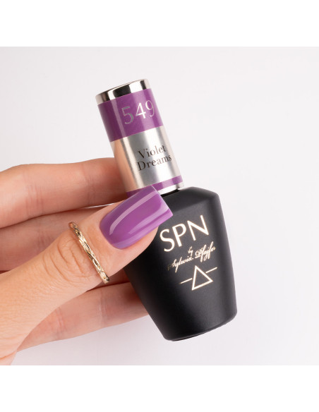 Lakier hybrydowy 549 Violet Dreams UV LaQ 8ml - Termin ważności 12.2025