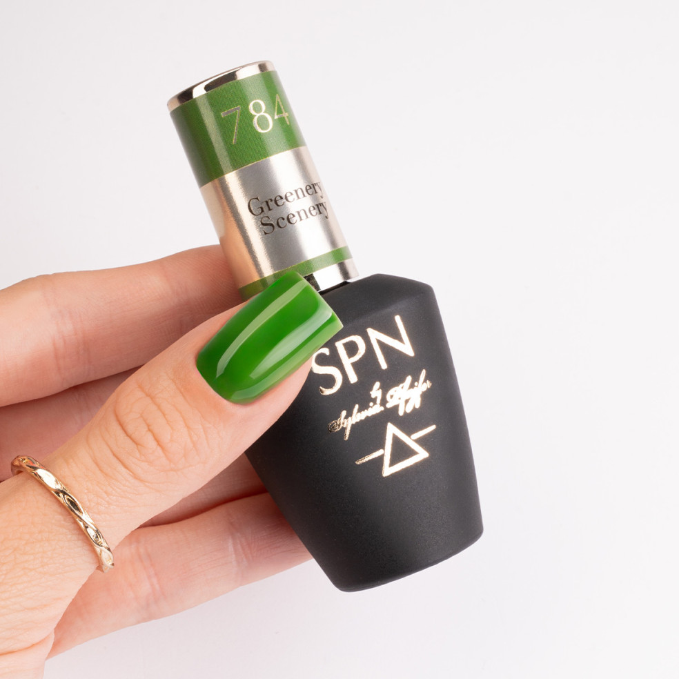 Lakier hybrydowy 784 Greenery Scenery...