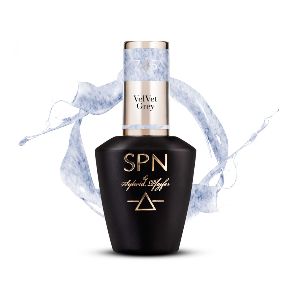 Lakier hybrydowy 745 VelVet Grey UV...