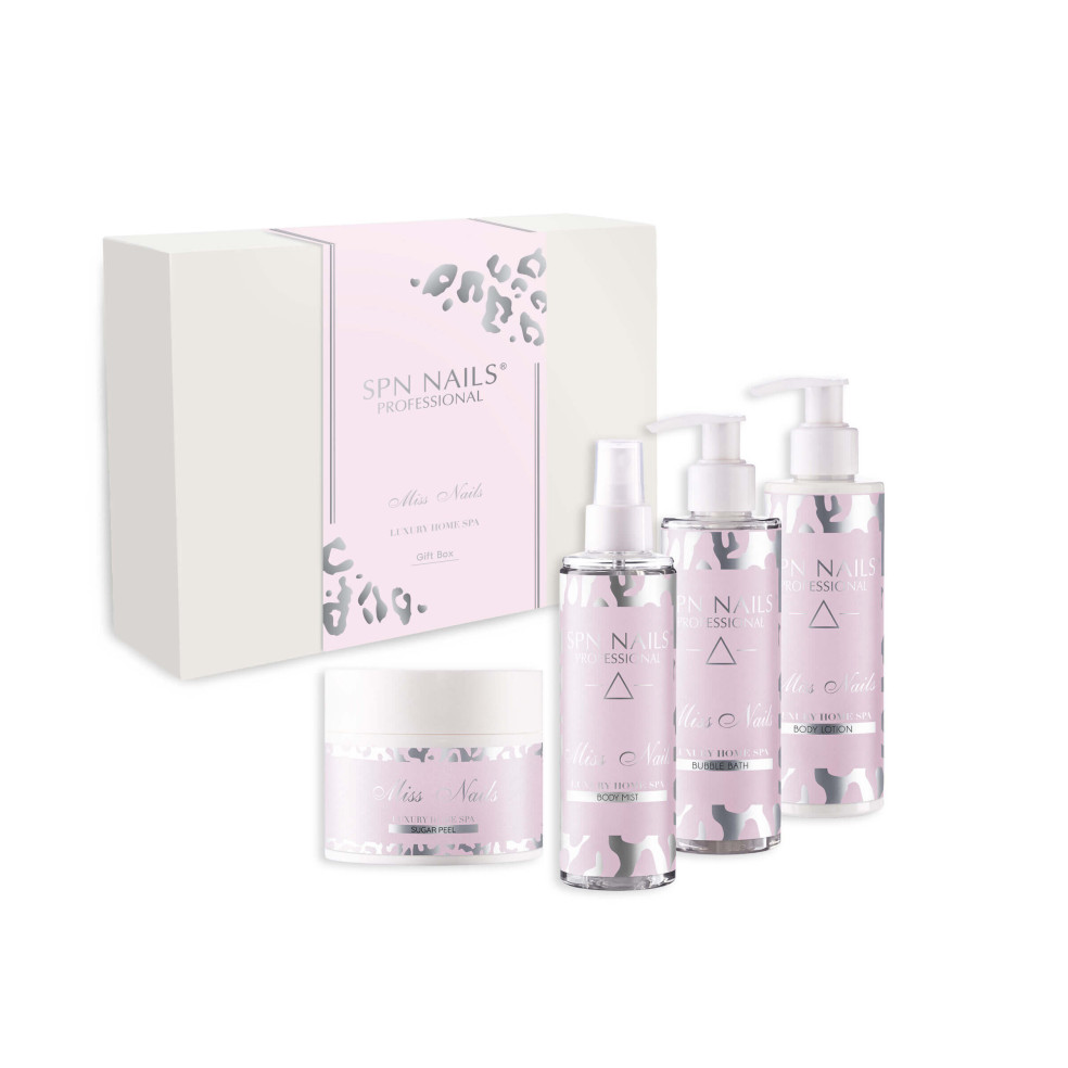 A set of perfumed SPA cosmetics in an...