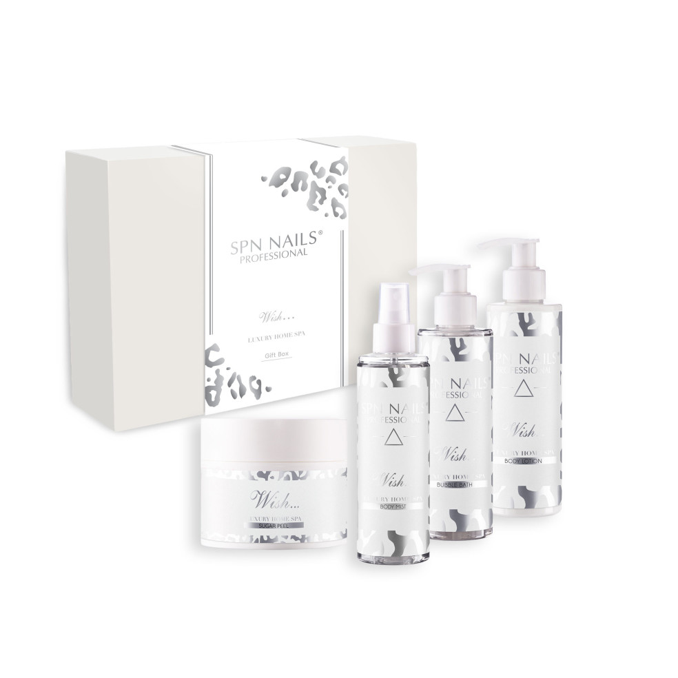 A set of perfumed SPA cosmetics in an...