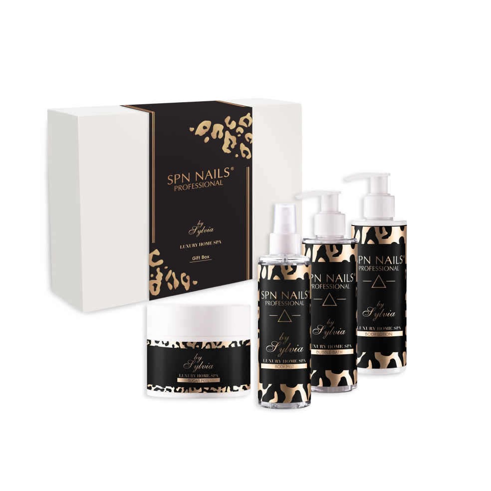 A set of perfumed SPA cosmetics in an...