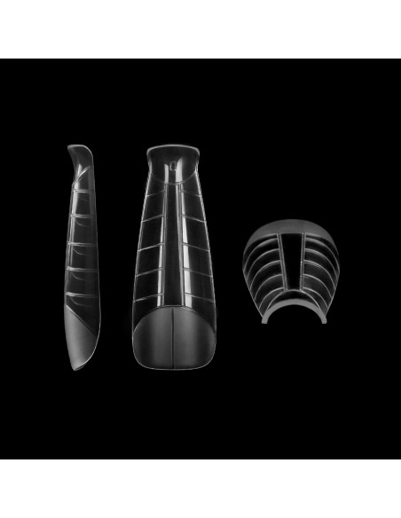 Dual Forms Classic Almond SPN Nails - upper forms for gel and acrylic gel -120 pcs