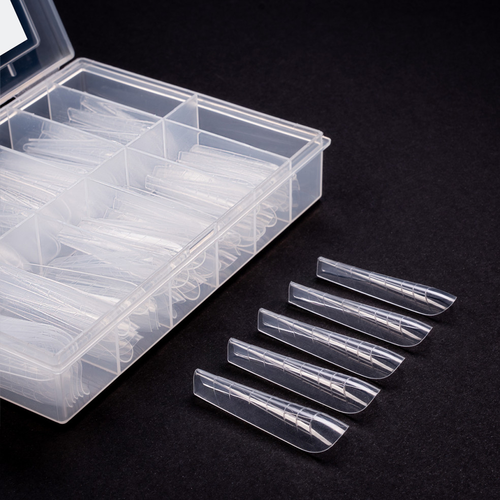 Dual Forms Russian Almond SPN Nails -...