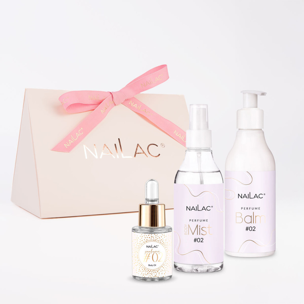 Set of perfumed cosmetics Nailac balm...