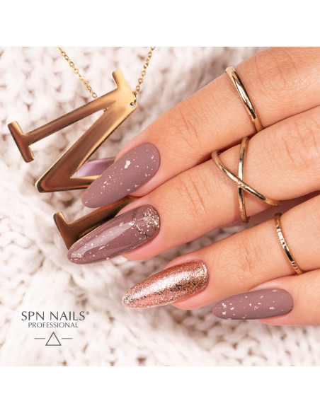 Lakier hybrydowy 941 Rose Gold Shine UV LaQ 8ml - Termin ważności 03.2026