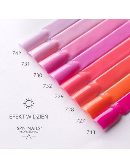 Lakier hybrydowy 732 Sweetheart UV LaQ 8ml - Termin ważności 03.2026