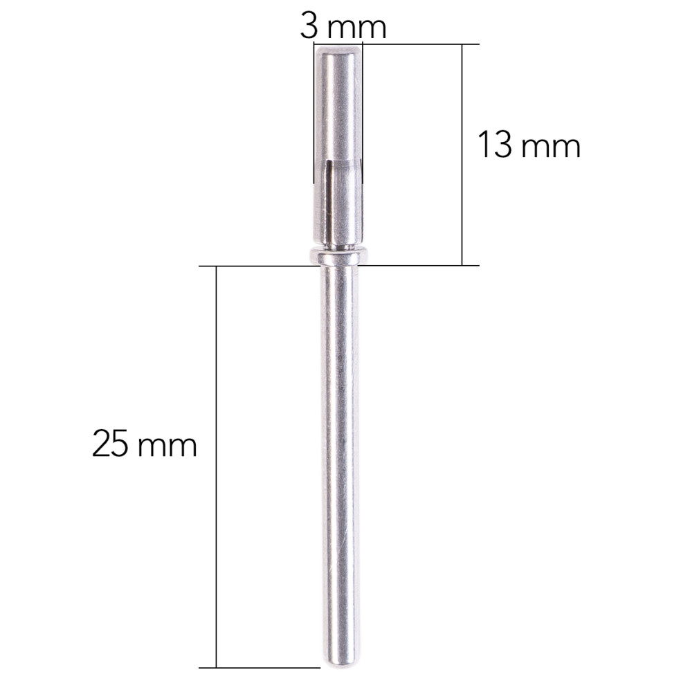 Mini mandrel - holder for grinding caps