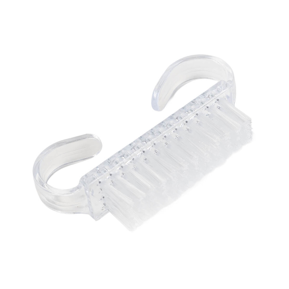 Manicure dust brush transparent