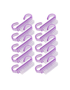 Manicure dust brush purple...